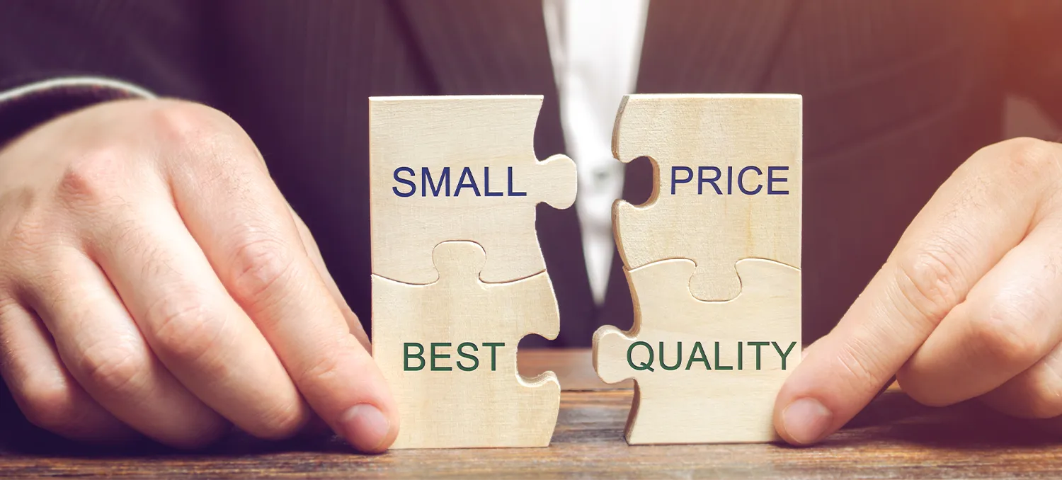 The Compromise Between Quality and Price